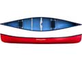 Enigma Canoes Prospector Sport Canoe in Red