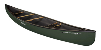 Old Town Discovery 158 Canoe in Green