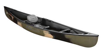 Old Town Sportsman Discovery 119 Solo Canoe in Marsh Camo