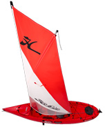 Sail kit for Hobie Mirage kayaks