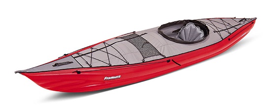 Gumotex Framura Inflatable Day Touring Kayak in Red