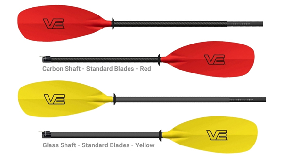VE Explorer Glass paddles