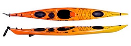 Riot Brittany 16.5 plastic sea kayaks