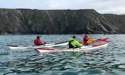 We deliver Sea Kayaks to the Channel Islands