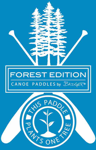 Forest Edition Canoe Paddles by Badger