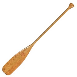 Quessy Beavertail Wooden Canoe Paddle