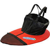 Red Spray Deck / Spray Skirt For The Gumotex Rush 2 Inflatable Kayak