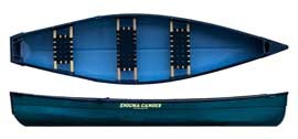 Enigma Canoes Square Stern 126 Canoe