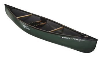 Old Town Discovery 119 Canoe in Green