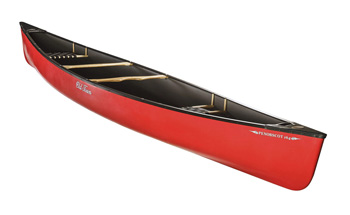 Old Town Penobscot 164 Canoe in Red