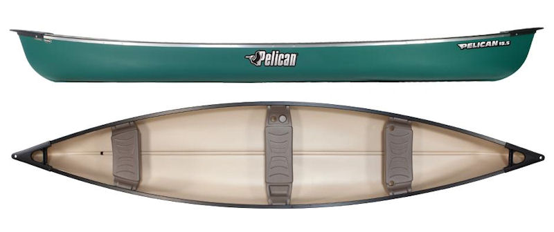 Pelican 15.5 Canoe - Family Canoes for sale