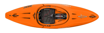 Dagger Axiom 6.9 Action Kayak in Orange