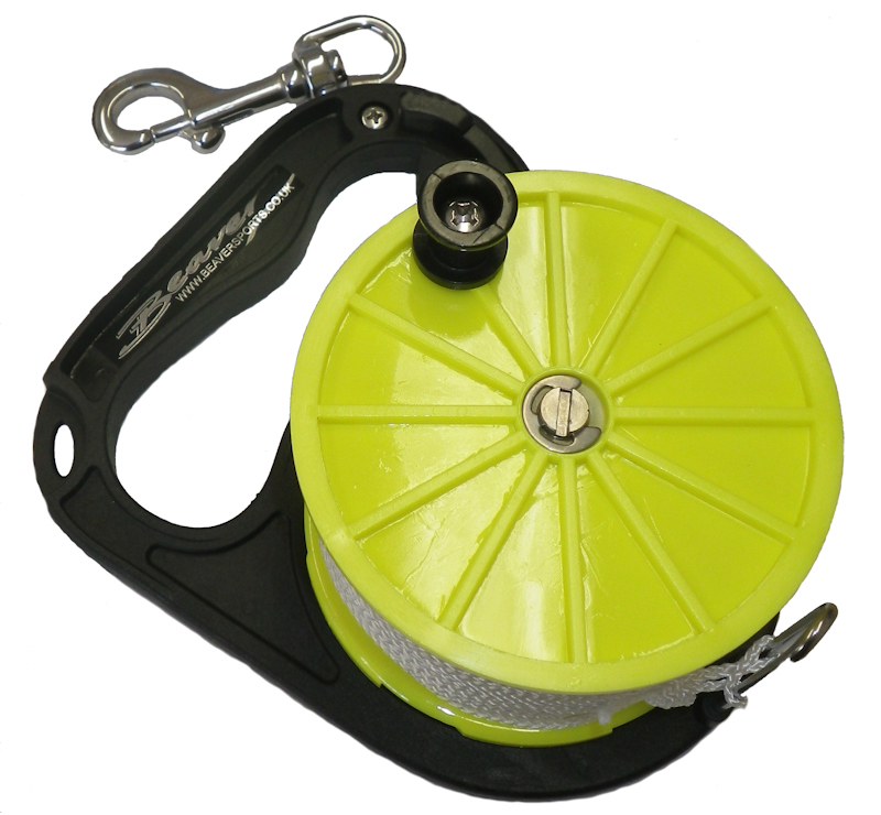 Beaver Osprey Dive Reel with 80m of Line for Kayak Anchoring