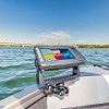Railblaza R-Lock R Fish Finder Mount fitted on a Boat