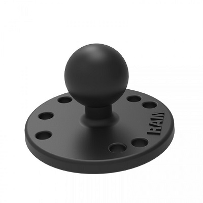 Ram Mounts 1 inch Ball with Round Base Mount