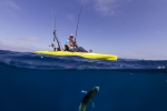 Hobie Outback fishing kayak on the water