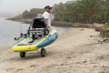 The Hobie iTrek 11 is easy to transport both on and off the water