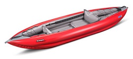 Red Gumotex Safari inflatable kayak
