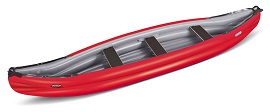 Red Gumotex Scout Economy inflatable canoe