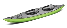 Green Gumotex Swing 2 inflatable kayak