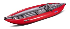 Red Gumotex Twist 1 inflatable kayak