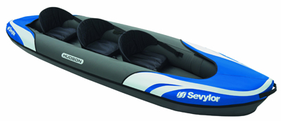 Hudson inflatable canoe from sevylor