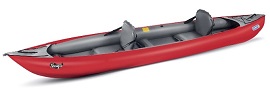 Red Gumotex Thaya inflatable kayak