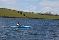 Staff member Ian paddling the Expression 11