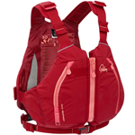 Palm Peyto Womens touring buoyancy aid in Chilli