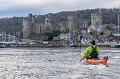 Paddling the Riot Brittany Sea Kayak in North Wales