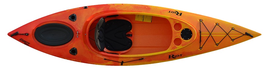 Riot Quest 10 HV recreational touring kayak