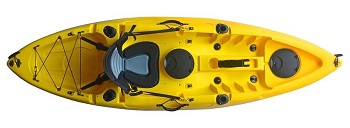 Cruise Angler Fishing Kayak in Yellow