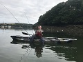Catching a fish on the Enigma Fishing Pro 12