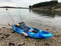 Feelfree Moken 10 V2 kayak set up for fishing