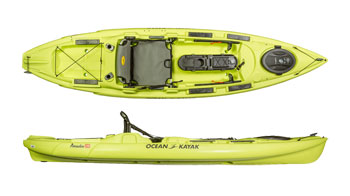 The Ocean kayaks in Lemongrass