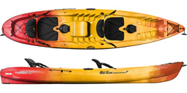 Ocean Kayak Malibu Two Family Tandem Kayak For Sale