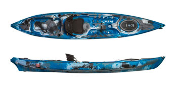 The Ocean Kayak Prowler 13  Blue Camo