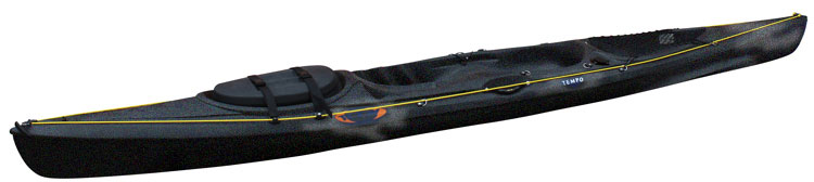 RTM Tempo Angler kayak in grey storm
