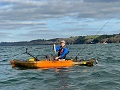 Vibe Sea Ghost 110 first fishing kayak