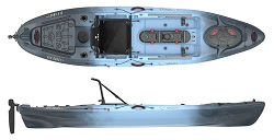 Vibe Sea Ghost 110 Fishing Kayak With Hero Seat & Rudder