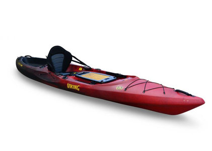 Viking Profish 400 Sit On Top Kayak - Red/Black Colour