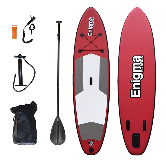 Enigma 10ft Red Inflatable SUP Package Deal