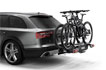 Bike loaded on the Thule EasyFold XT 2 cycle carrier
