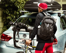 Thule boot mounted cycle carriers
