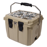 Desert camo feelfree 25l waterproof cooler box