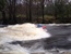 High water action on the River Dart with the Mobius