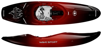 Wavesport Phoenix Whitewater Kayak with Core Whiteout Fitting