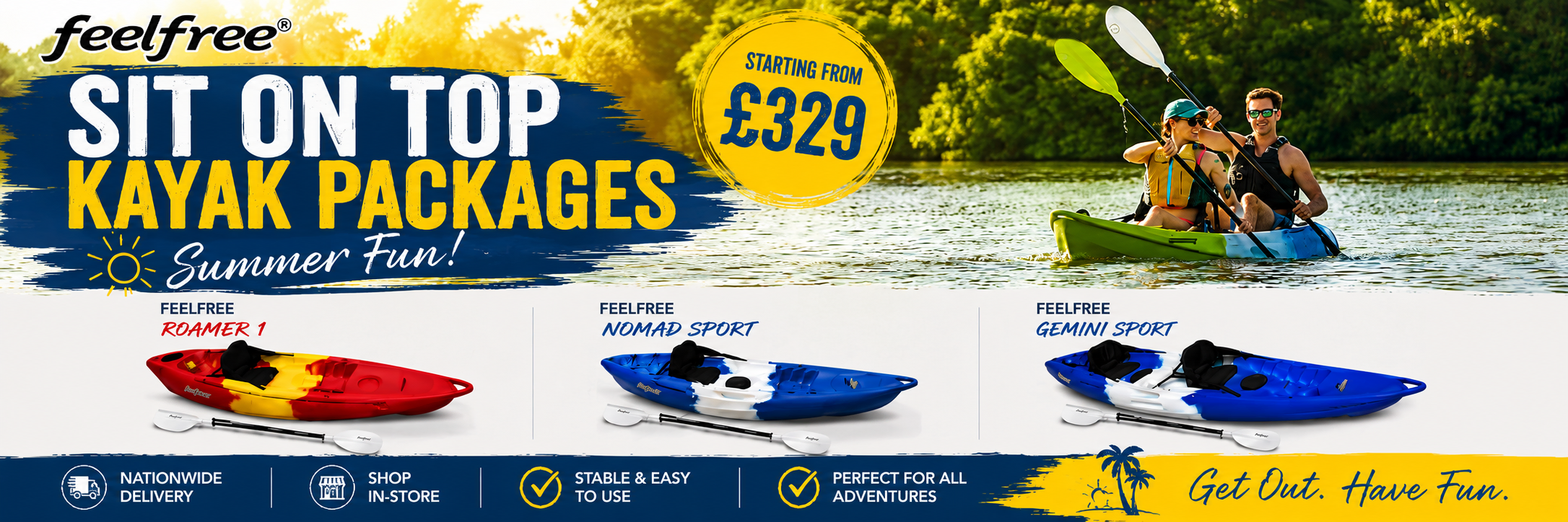 Feelfree Kayak Packages