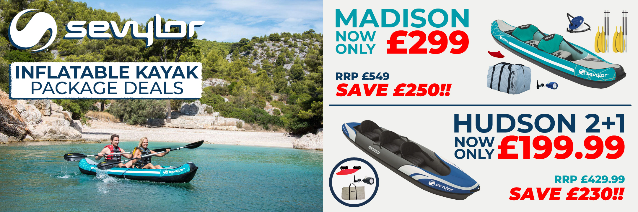 Inflatable Kayak Clearance Deals & Special Offers