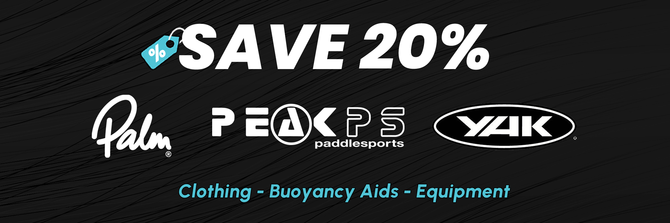 Save 20 On Palm, Peak, & Yak Equipment